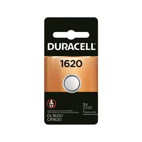 Lithium Keyless Entry Battery, #1620, 3-Volt Lithium Keyless Entry Battery, #1620, 3-Volt
