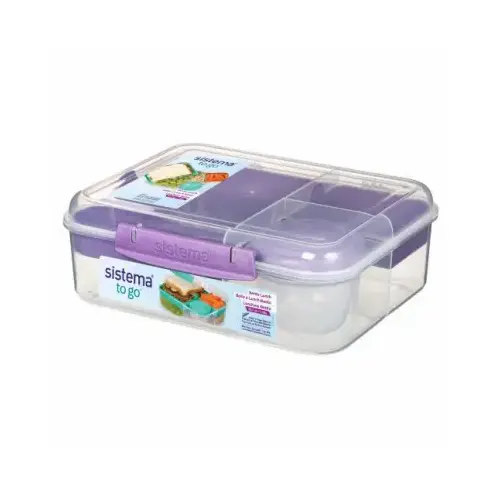 Bento Box To Go Lunch Box with Fruit Pot, 55.7 oz. Bento Box To Go Lunch Box with Fruit Pot, 55.7 oz.