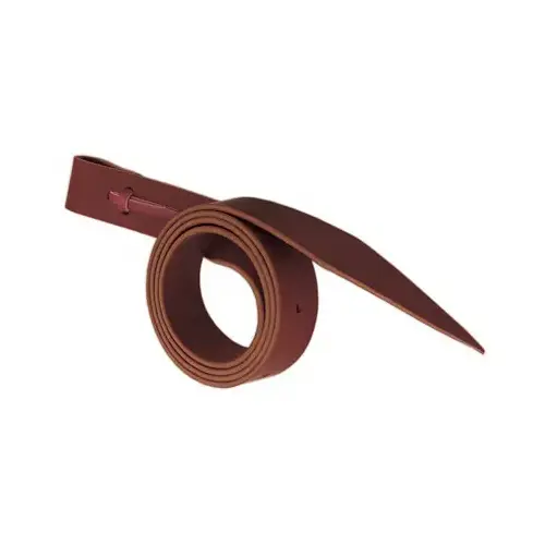 Horse Cinch Latigo, Burgundy Leather, 1-1/2 x 72 In.