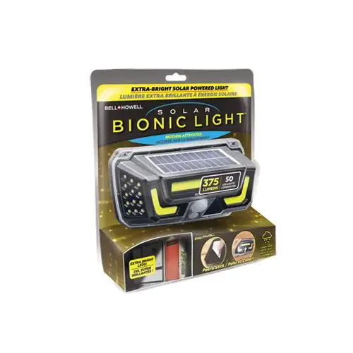Bionic Solar LED Light, Motion Sensor, Peel 'N Stick, As Seen On TV Bionic Solar LED Light, Motion Sensor, Peel 'N Stick, As Seen On TV