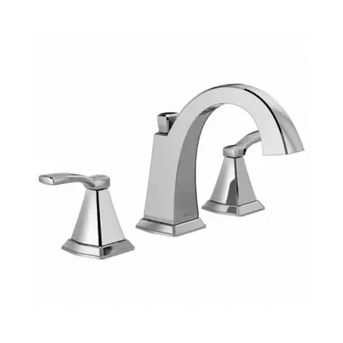 Flynn Two Handle Bathroom Faucet, Widespread, Chrome Flynn Two Handle Bathroom Faucet, Widespread, Chrome