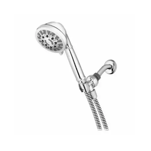 Banbury Handheld Shower Head, 5 Functions, Nickel, 4-In.