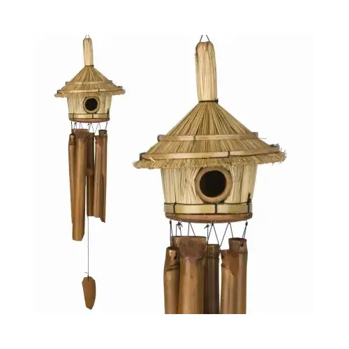 Thatch Birdhouse Chime Thatch Birdhouse Chime