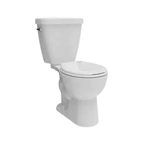 Prelude Toilet Kit, Low-Flow, Round-Front, White Vitreous China, 2-Pc. Prelude Toilet Kit, Low-Flow, Round-Front, White Vitreous China, 2-Pc.
