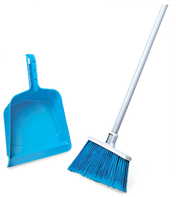Quickie 750441 Broom & Dust Pan