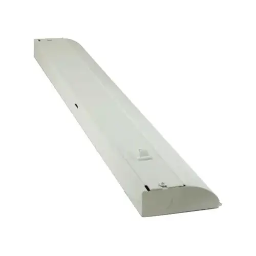 Under-Cabinet LED Light Fixture, Direct-Wire, White Metal, 773 Lumens, 18-In. Under-Cabinet LED Light Fixture, Direct-Wire, White Metal, 773 Lumens, 18-In.