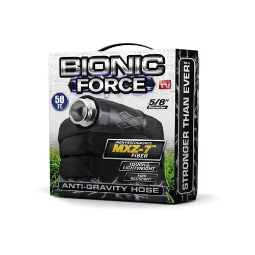 Bionic Force Anti-Gravity Hose, 5/8-In. x 50-Ft.