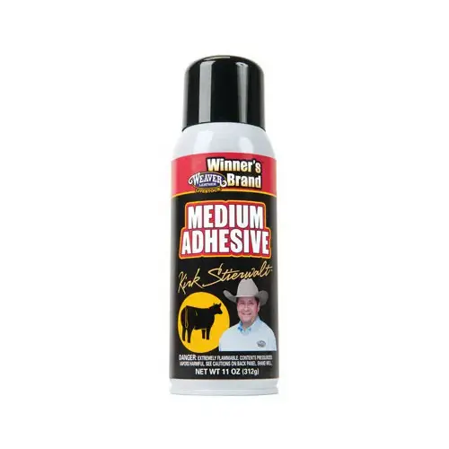 Stierwalt Livestock Adhesive, Medium Hold, 10 oz. Stierwalt Livestock Adhesive, Medium Hold, 10 oz.