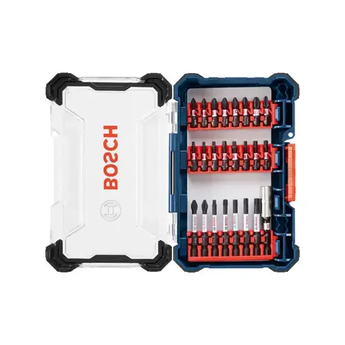 Bosch Impact Tough Screwdriver Bit Set, 24-Piece, HSS, Black Oxide Bosch Impact Tough Screwdriver Bit Set, 24-Piece, HSS, Black Oxide
