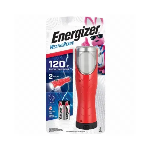 Emergency LED AA Light All-in-One LED Flashlight and Lantern Red