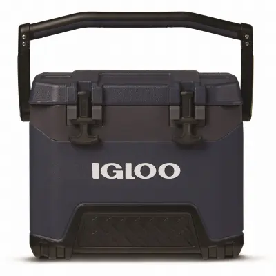 Igloo BMX 25 Cooler Gray Carbonite/Blue 25-Qt. 50537 Igloo BMX 25 Cooler Gray Carbonite/Blue 25-Qt. 50537