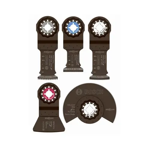 Starlock Oscillating Tool Blade Set, 5-Pc. Starlock Oscillating Tool Blade Set, 5-Pc.