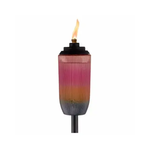 Rainbow Glass Boxed Torch, 6.9-In. Rainbow Glass Boxed Torch, 6.9-In.