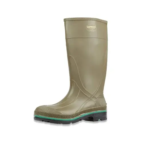 Servus Max Rubber Boots, TDT Technology, Olive, 15 In. Men's 15 Servus Max Rubber Boots, TDT Technology, Olive, 15 In. Men's 15