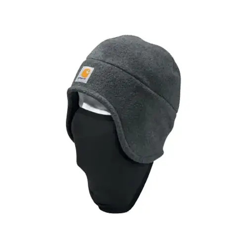 Fleece 2-In-1 Headwear, Charcoal Heather
