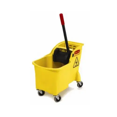 Wringer Bucket Tandem 31 qt Yellow Yellow Wringer Bucket Tandem 31 qt Yellow Yellow