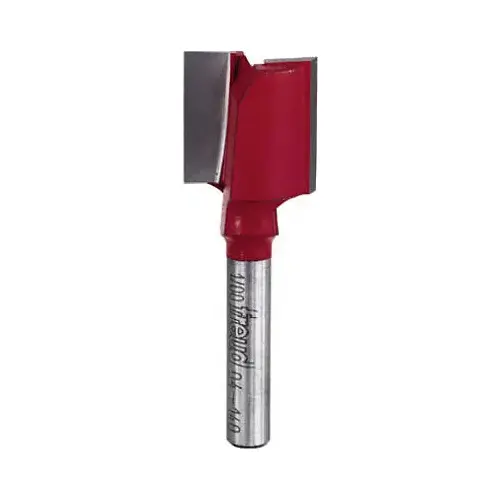 Router Bit 3/4" D X 3/4" X 2-1/8" L Carbide Double Flute Straight Router Bit 3/4" D X 3/4" X 2-1/8" L Carbide Double Flute Straight