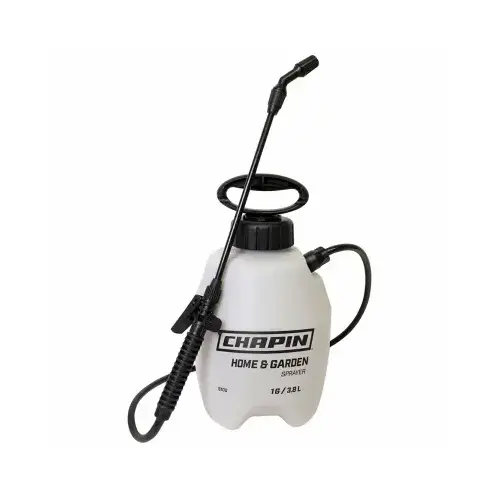 Home and Garden Sprayer, 1 gal Tank, Poly Tank, 34 in L Hose Home and Garden Sprayer, 1 gal Tank, Poly Tank, 34 in L Hose