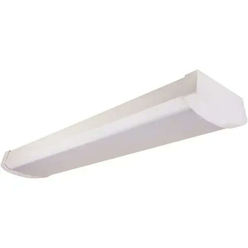 48 in. 3,000 Lumens Integrated LED Dimmable White Wraparound 4000K Color/Finish Family 48 in. 3,000 Lumens Integrated LED Dimmable White Wraparound 4000K Color/Finish Family