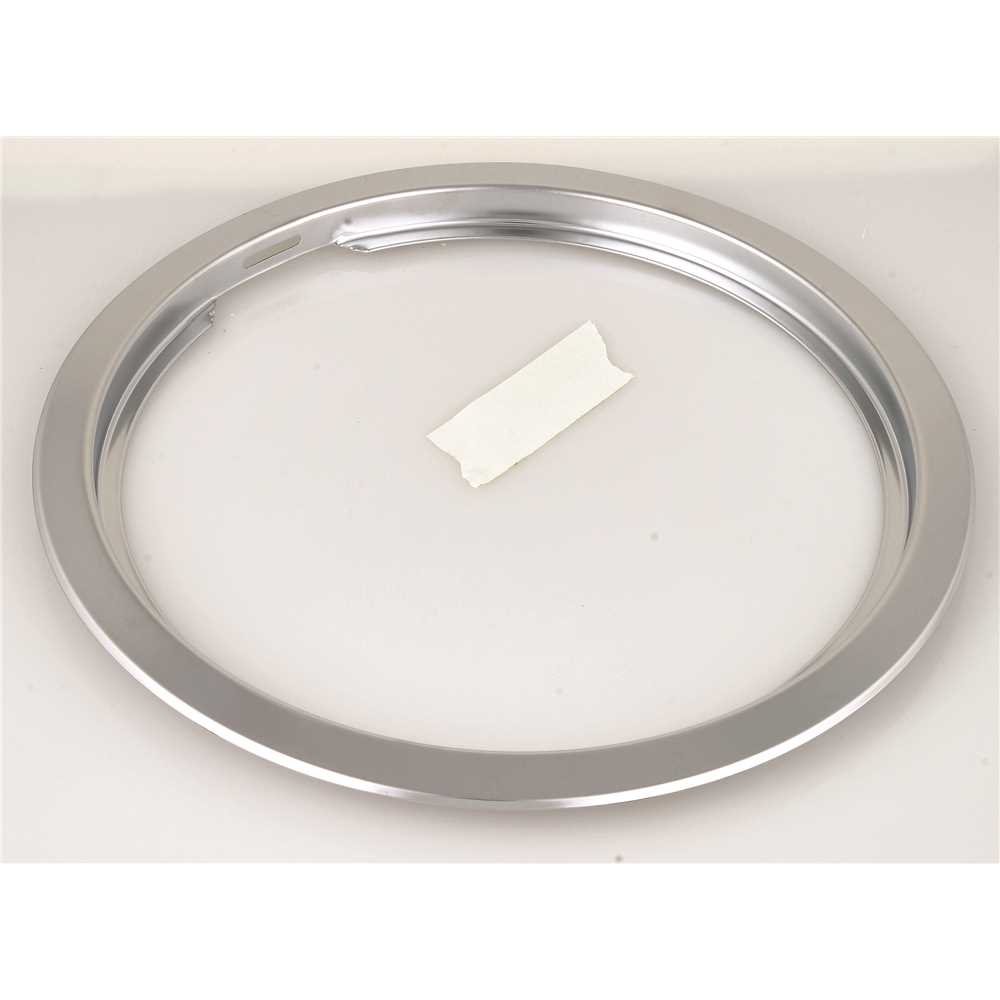 GENERIC 83100 Universal 8" Chrome Trim Ring - pack of 6
