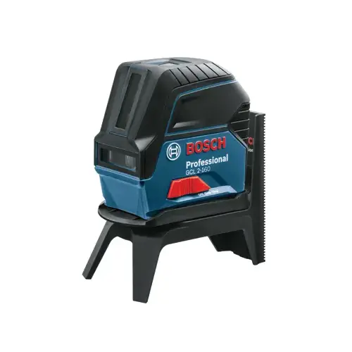 GCL 2-160 Cross-Line Laser with Plumb Points, 165 ft, +/-1/8 in at 33 ft Accuracy Blue GCL 2-160 Cross-Line Laser with Plumb Points, 165 ft, +/-1/8 in at 33 ft Accuracy Blue