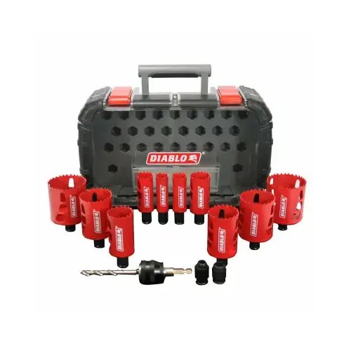 Hole Saw Kit Snap-Lock Plus Bi-Metal Mandrel Hole Saw Kit Snap-Lock Plus Bi-Metal Mandrel