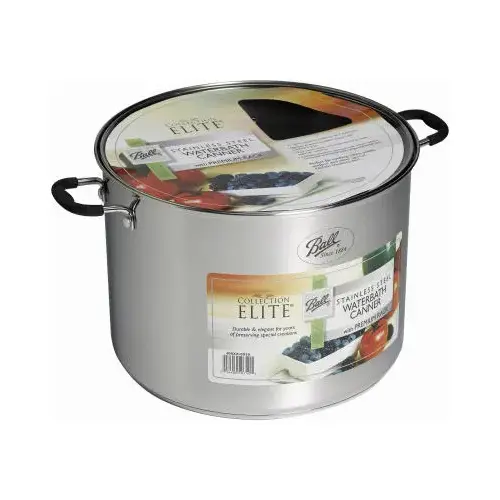 Collection Elite Series Water Bath Canner, 21 qt Capacity, Stainless Steel Pair Collection Elite Series Water Bath Canner, 21 qt Capacity, Stainless Steel Pair