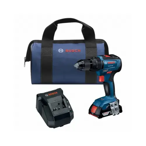Hammer Drill Driver With 2.0ah Slimpack Battery 18v Hammer Drill Driver With 2.0ah Slimpack Battery 18v