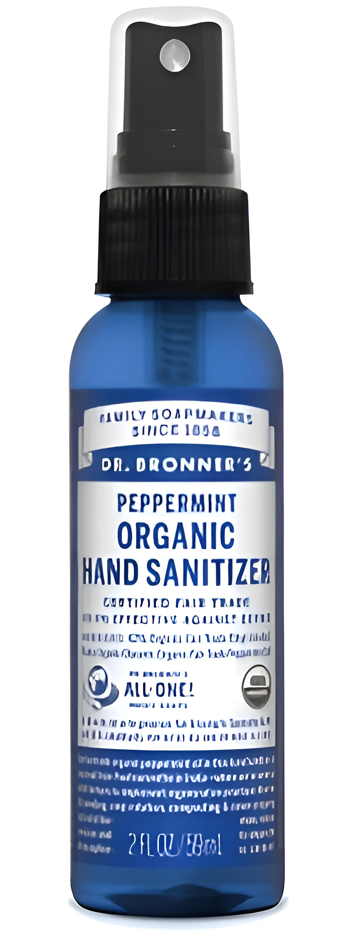Dr. Bronners Hand Sanitizer Dr. Bronners Peppermint Citrus 2 oz - pack of 12 SD1002-XCP12