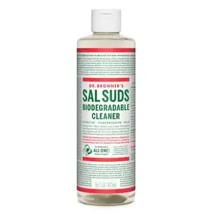 Dr. Bronner's SSLI16 All Purpose Cleaner Sal Suds Pine Scent Concentrated Organic Liquid 16 oz