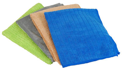 Quickie 477PDQ Cleaning Cloth Home Pro Microfiber 13" W X 15" L Assorted