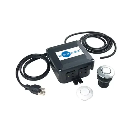 Garbage Disposal Sink Top Switch Chrome/White Chrome/White Garbage Disposal Sink Top Switch Chrome/White Chrome/White