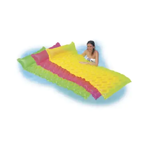 Floating Pool Mat Tote 'N Float Assorted Vinyl Inflatable Wave Assorted Floating Pool Mat Tote 'N Float Assorted Vinyl Inflatable Wave Assorted