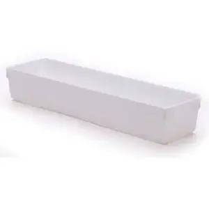 Rubbermaid 2912-RD WHT Drawer Organizer 2" H X 3" W X 12" D Plastic White