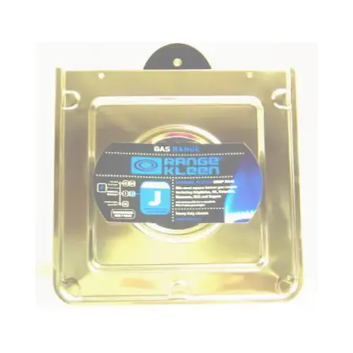 Range Pan Chrome 9.25" W X 10.25" L Chrome Range Pan Chrome 9.25" W X 10.25" L Chrome