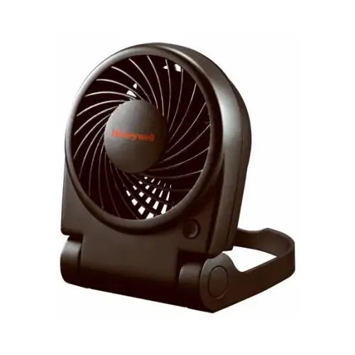 Portable Fan Turbo on the Go 6.44" H X 4.72" D 1 speed Black Portable Fan Turbo on the Go 6.44" H X 4.72" D 1 speed Black