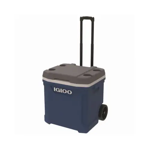Latitude 60 Qt. 2-Wheeled Cooler, Indigo Blue & Meteorite Latitude 60 Qt. 2-Wheeled Cooler, Indigo Blue & Meteorite