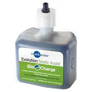 InSinkErator BIO-CG Enzyme Septic System Treatment Bio Charge Liquid 16 oz