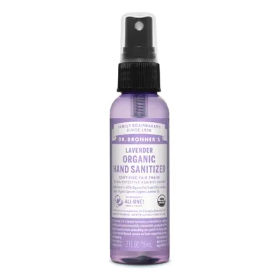 Dr. Bronners Hand Sanitizer Lavender Scent Liquid 2 oz SD1001 Dr. Bronners Hand Sanitizer Lavender Scent Liquid 2 oz SD1001