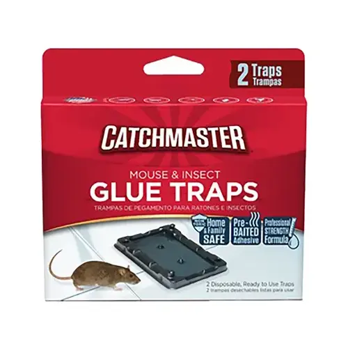 Glue Trap Small Heavy Duty For Insects and Mice Pair