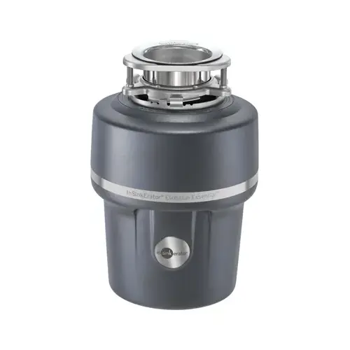 Garbage Disposal with Power Cord Evolution Essential 3/4 HP Continuous Feed Gray Garbage Disposal with Power Cord Evolution Essential 3/4 HP Continuous Feed Gray