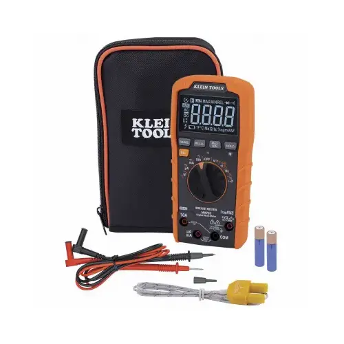 Digital Multimeter, TRMS Auto-Ranging, 1000V AC/DC Voltage