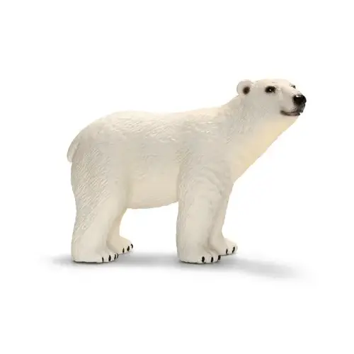 Polar Bear Toy Animal Figure, Ages 3 & Up - pack of 5 Polar Bear Toy Animal Figure, Ages 3 & Up - pack of 5