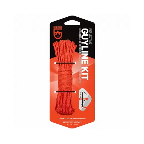 Reflective GuyLine Kit with 50-Ft. Line Reflective GuyLine Kit with 50-Ft. Line