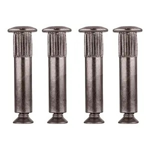 CRL DCSBA Aluminum Sex Bolt Mounting Screws, Pack of 4