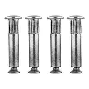 CRL DCSBCH Chrome Sex Bolt Mounting Screws, Pack of 4