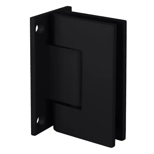 Matte Black Geneva 037 Series Wall Mount Full Back Plate Standard Hinge