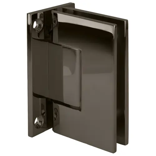 Polished Nickel Geneva 037 Series Wall Mount Full Back Plate Standard Hinge