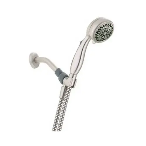 Showerhead Brushed Nickel Nickel 7 settings 1.75 gpm Brushed Nickel Showerhead Brushed Nickel Nickel 7 settings 1.75 gpm Brushed Nickel