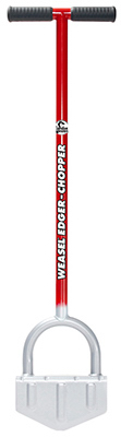 Garden Weasel 91714 Garden Edger Carbon Steel 38" Steel Handle Black